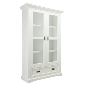 Aspen Cabinet Brushed White color Brushed White