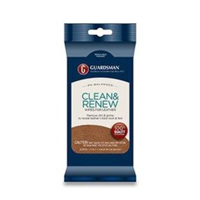 Guardsman Leather Cleaner Wipes - 20 Pack 
