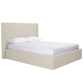 Chatsworth Lift Storage Bed Sea Pearl color Sea Pearl