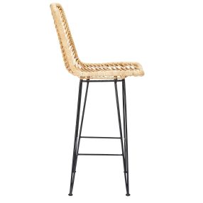 Java Counter Stool Natural Rattan color Natural