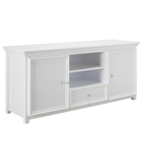 Mandalay TV Cabinet White - 2 Door color White