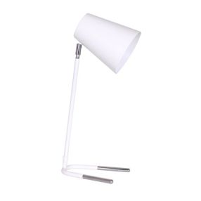 Orla Metal Table Lamp color White