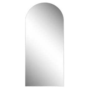 Mansour Arched Floor Mirror White - 80cm x 180cm color White
