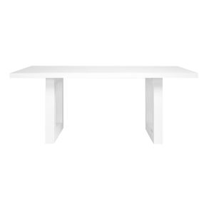 Balmain Dining Table White color White