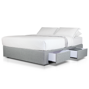 Mode Storage Bed Base Light Grey color Light Grey