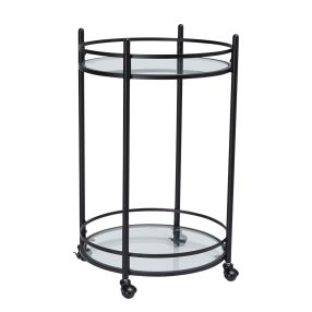 Savoy Bar Cart Black 