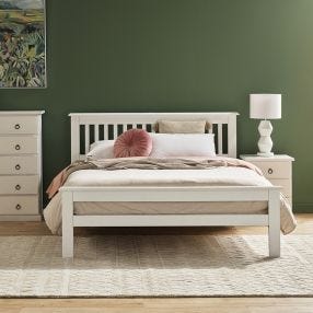 Capri Table Lamp White color White
