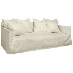 Como Linen Sofa Oatmeal - 3 Seater color Oatmeal