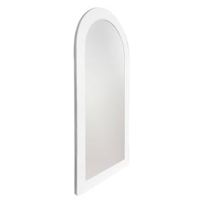 Sorrento Floor Mirror White - 100cm x 200cm color White