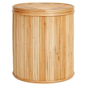 Zelda Side Table Rattan color Natural