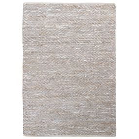 Meknes Rug - Leather color Leather