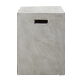 Marbella Concrete Stool color Polished Concrete