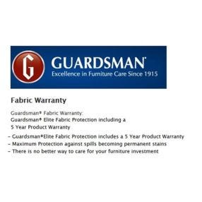 Guardsman 5 Year Warranty & Care Kit - Small Fabric Bed (S/KS/D) 