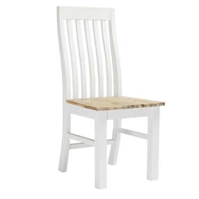 Somara Dining Chair color White/Natural