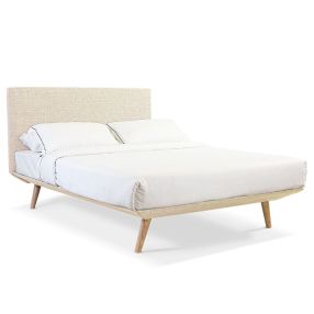 Oslo Bed Frame Sea Pearl color Sea Pearl