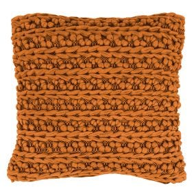 Leonora Cushion Bone Brown - 50cm x 50cm color Bone Brown