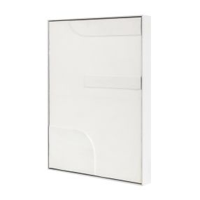 Echo I Framed Painting - 60cm x 80cm color White