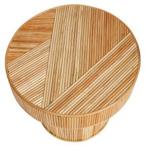 Zelda Coffee Table Rattan color Natural