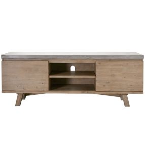 Nova TV Unit Polished Concrete - 180cm color Polished Concrete