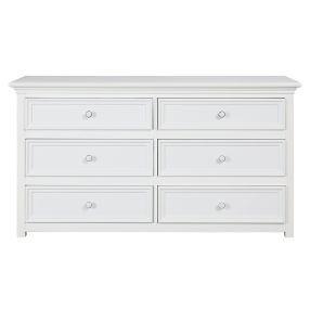 Mandalay Dresser White - 6 Drawer color White