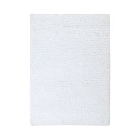 Vale Shag Rug - White color White