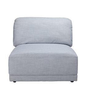 Amelia Modular Sofa Blue Haze - 3 Piece color Blue Haze