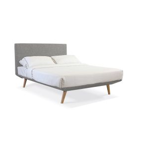 Oslo Bed Frame Light Grey color Light Grey