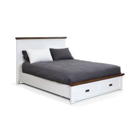 Aspen Storage Bed Frame Two Tone color Two Tone