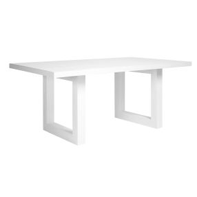 Balmain Dining Table White color White