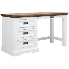 Aspen Brushed Desk Two Tone - 140cm color Two Tone