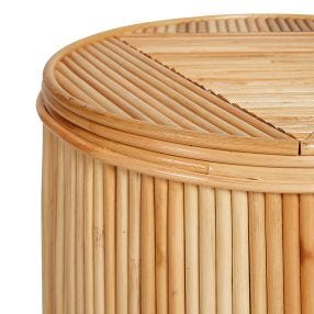Zelda Side Table Rattan color Natural