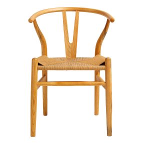 Mosman Wishbone Dining Chair Natural color Natural