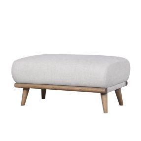 Xander Luna Almond Ottoman color Almond