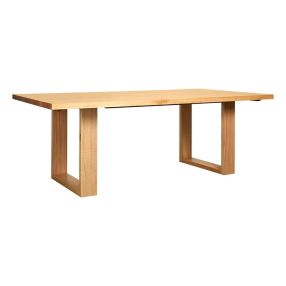 Clemence Dining Table color Natural