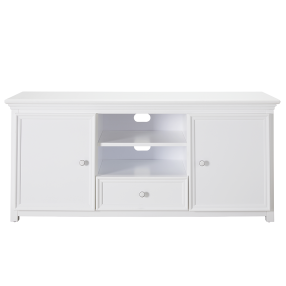 Mandalay TV Cabinet White - 2 Door color White