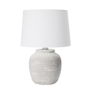 Romeo Table Lamp Antique White color White