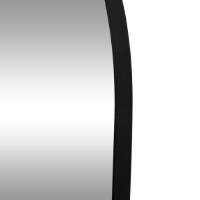 Mansour Arched Floor Mirror Black - 80cm x 180cm color Black