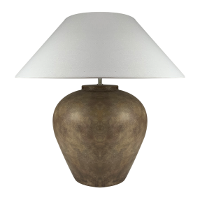 Belvedere Concrete Table Lamp color Brown