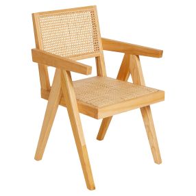 Azul Accent Chair Natural and Rattan color Natural