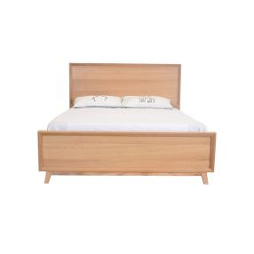 Morgan Oak Bed Frame color Natural