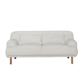 Linger Paris Boucle Alabaster Sofa - 2 Seater color Alabaster