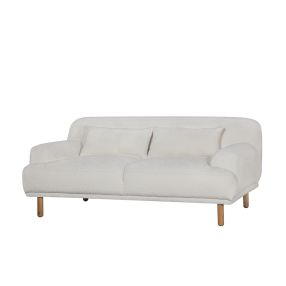Linger Paris Boucle Alabaster Sofa - 2 Seater color Alabaster