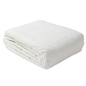 Art & Science Mattress Protector Bamboo Quilted color White