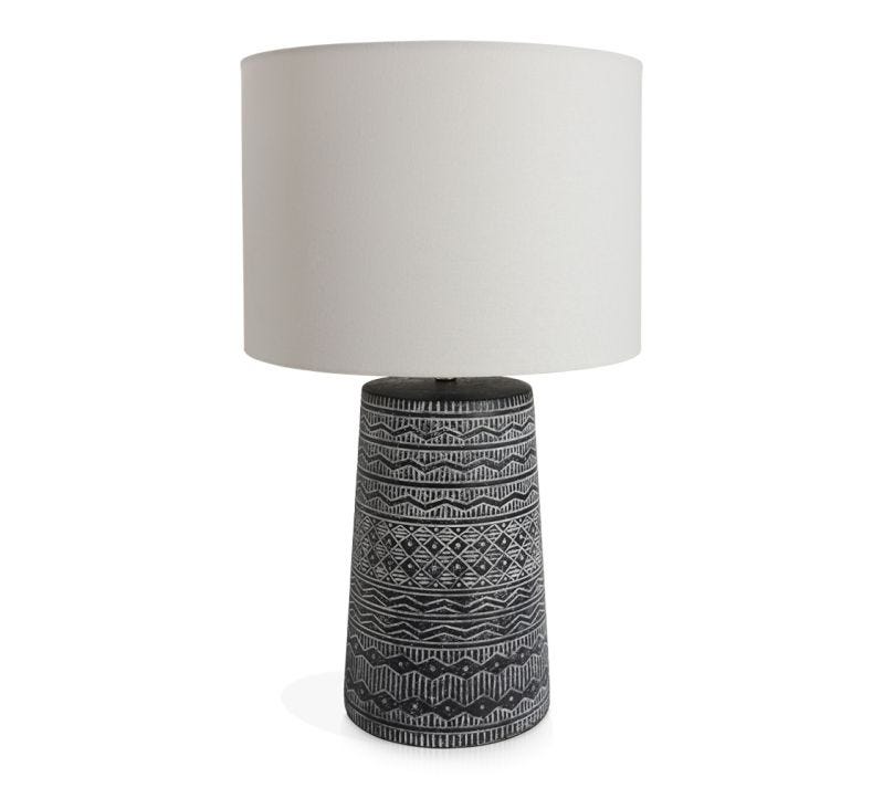 Charcoal deals grey lamp
