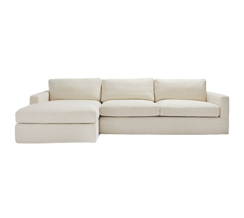 Lane sectional store with chaise