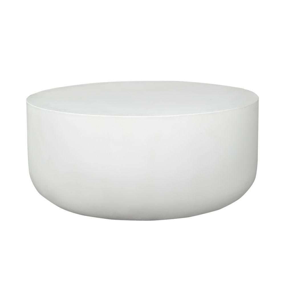 Concrete coffee online table white